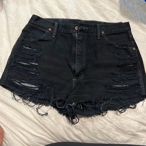 Wrangler denim shorts. Size 31x36
